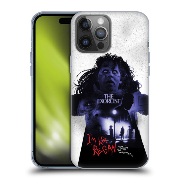 The Exorcist Graphics Poster 2 Soft Gel Case for Apple iPhone 14 Pro Max
