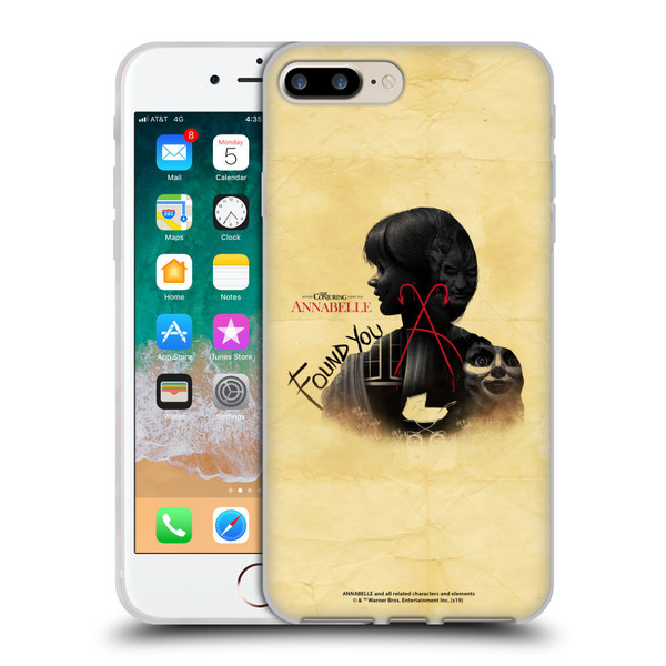 Annabelle Graphics Double Exposure Soft Gel Case for Apple iPhone 7 Plus / iPhone 8 Plus