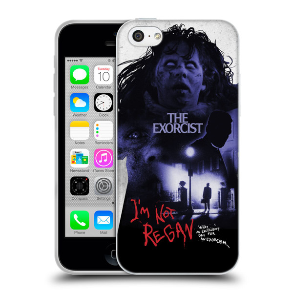 The Exorcist Graphics Poster 2 Soft Gel Case for Apple iPhone 5c