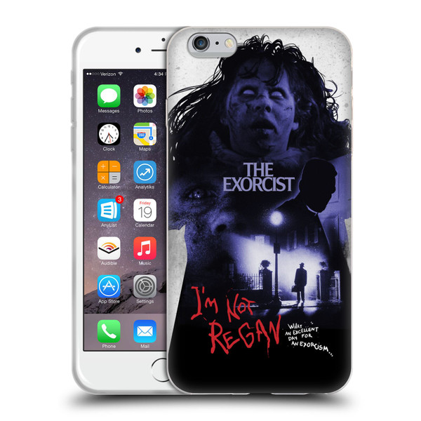 The Exorcist Graphics Poster 2 Soft Gel Case for Apple iPhone 6 Plus / iPhone 6s Plus