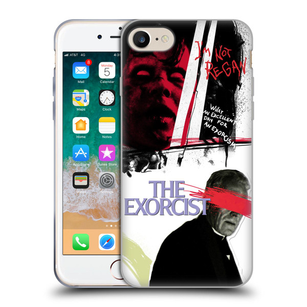 The Exorcist Graphics Regan Soft Gel Case for Apple iPhone 7 / 8 / SE 2020 & 2022