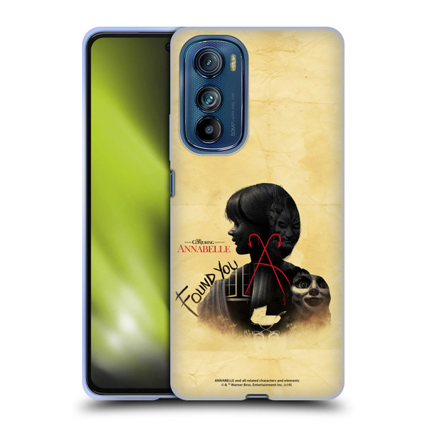 Annabelle Graphics Double Exposure Soft Gel Case for Motorola Edge 30