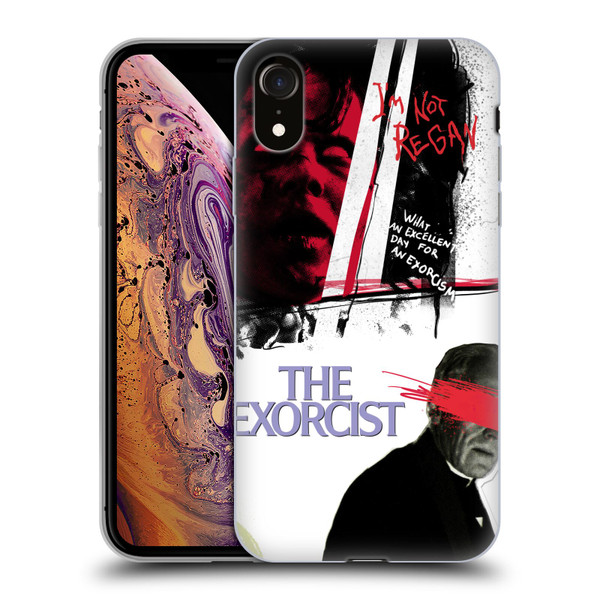 The Exorcist Graphics Regan Soft Gel Case for Apple iPhone XR