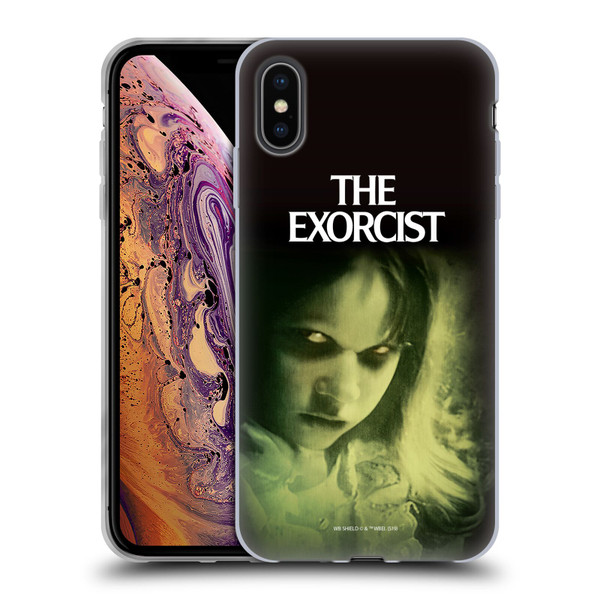 The Exorcist Graphics Poster Soft Gel Case for Apple iPhone XS Max