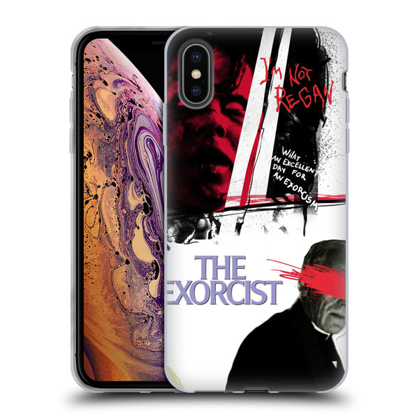The Exorcist Graphics Regan Soft Gel Case for Apple iPhone XS Max