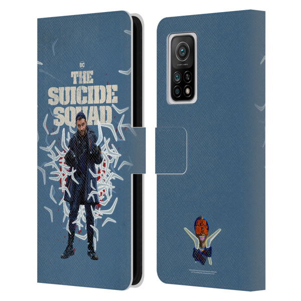 The Suicide Squad 2021 Character Poster Captain Boomerang Leather Book Wallet Case Cover For Xiaomi Mi 10T 5G