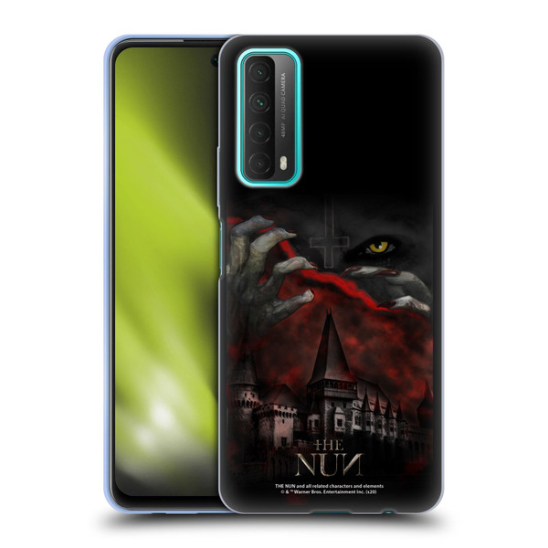 The Nun Valak Graphics Monastery Soft Gel Case for Huawei P Smart (2021)