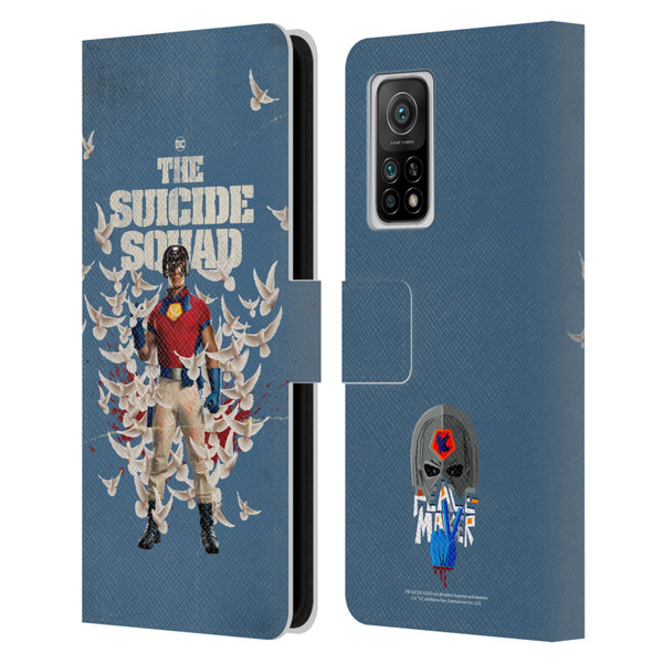 The Suicide Squad 2021 Character Poster Peacemaker Leather Book Wallet Case Cover For Xiaomi Mi 10T 5G