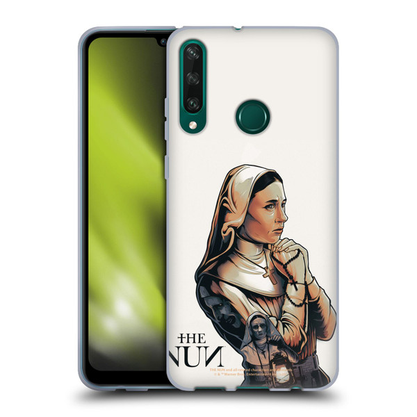 The Nun Valak Graphics Pray 2 Soft Gel Case for Huawei Y6p