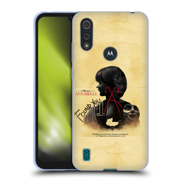 Annabelle Graphics Double Exposure Soft Gel Case for Motorola Moto E6s (2020)