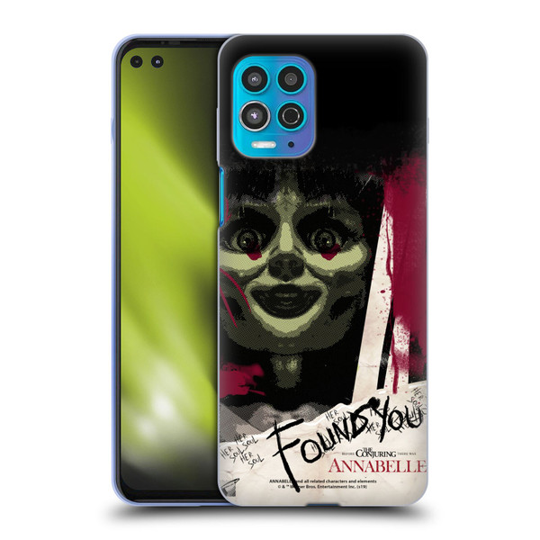 Annabelle Graphics Found You Soft Gel Case for Motorola Moto G100