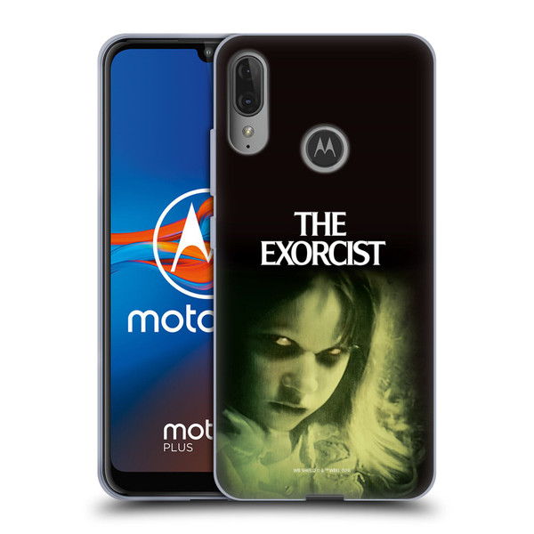 The Exorcist Graphics Poster Soft Gel Case for Motorola Moto E6 Plus