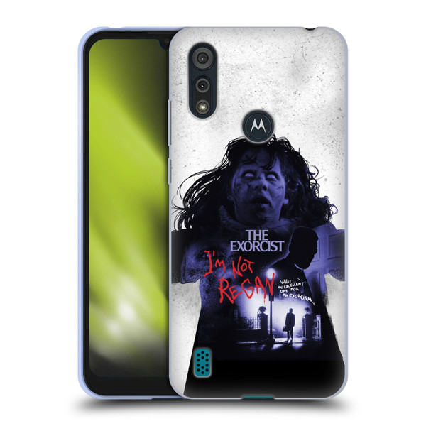 The Exorcist Graphics Poster 2 Soft Gel Case for Motorola Moto E6s (2020)