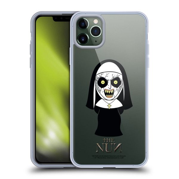 The Nun Valak Graphics Character Soft Gel Case for Apple iPhone 11 Pro Max
