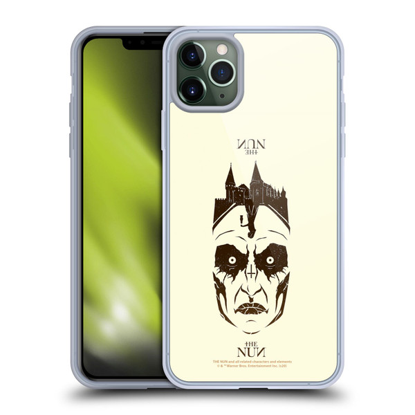 The Nun Valak Graphics Double Exposure 2 Soft Gel Case for Apple iPhone 11 Pro Max