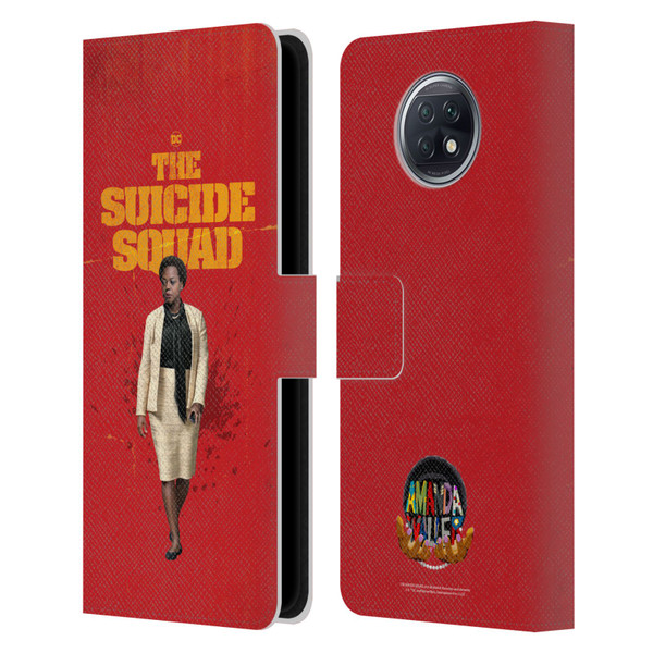 The Suicide Squad 2021 Character Poster Amanda Waller Leather Book Wallet Case Cover For Xiaomi Redmi Note 9T 5G