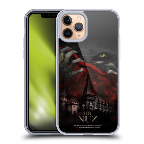 The Nun Valak Graphics Monastery Soft Gel Case for Apple iPhone 11 Pro