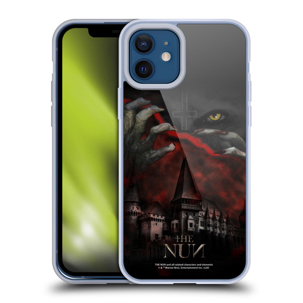 The Nun Valak Graphics Monastery Soft Gel Case for Apple iPhone 12 / iPhone 12 Pro