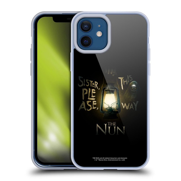 The Nun Valak Graphics This Way Soft Gel Case for Apple iPhone 12 / iPhone 12 Pro