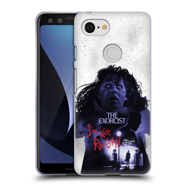 The Exorcist Graphics Poster 2 Soft Gel Case for Google Pixel 3