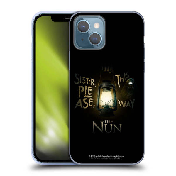 The Nun Valak Graphics This Way Soft Gel Case for Apple iPhone 13