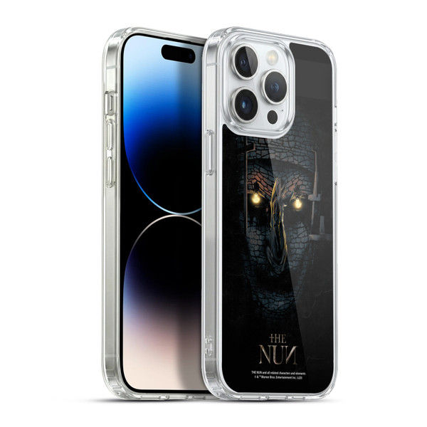 The Nun Valak Graphics Double Exposure Soft Gel Case for Apple iPhone 13 Pro Max & MagSafe