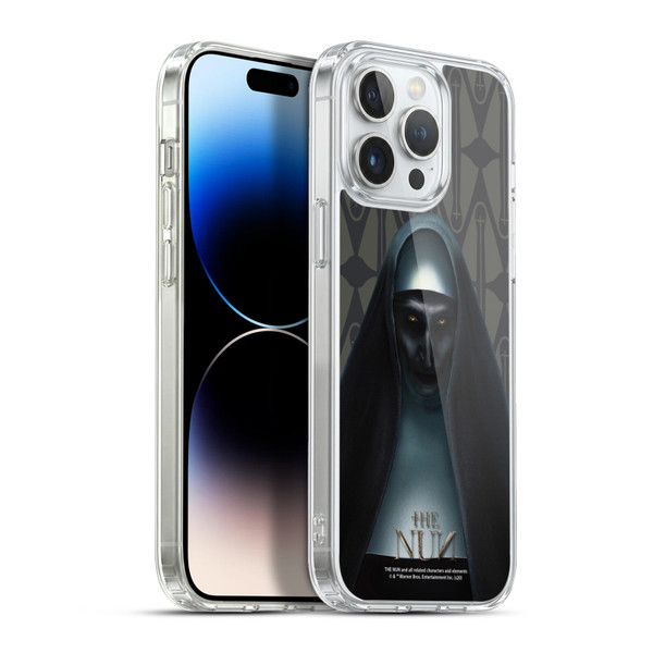 The Nun Valak Graphics Portrait Soft Gel Case for Apple iPhone 13 Pro Max & MagSafe