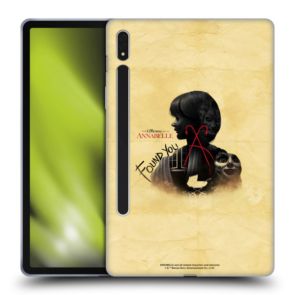 Annabelle Graphics Double Exposure Soft Gel Case for Samsung Galaxy Tab S8