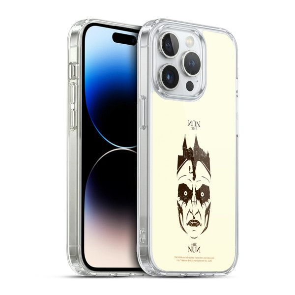 The Nun Valak Graphics Double Exposure 2 Soft Gel Case for Apple iPhone 13 Pro & MagSafe