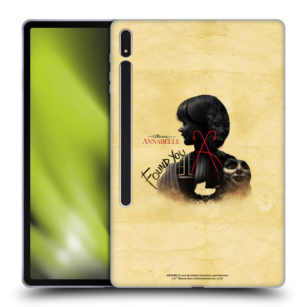 Annabelle Graphics Double Exposure Soft Gel Case for Samsung Galaxy Tab S8 Plus