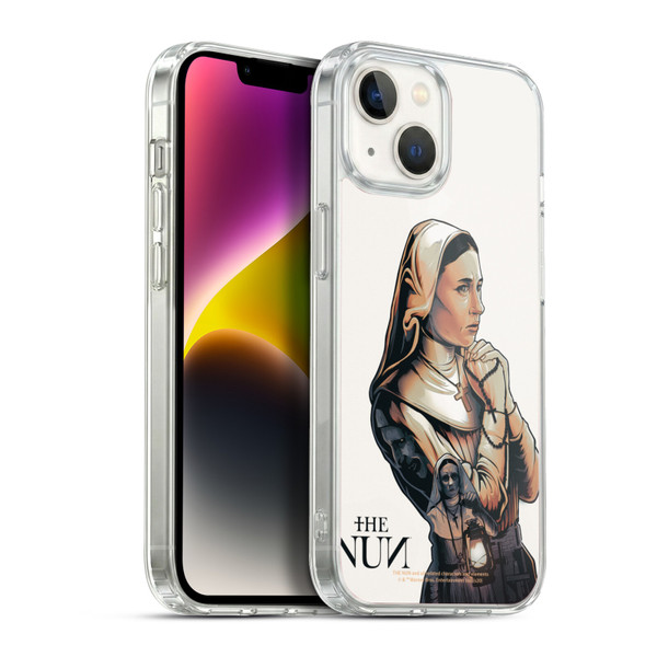 The Nun Valak Graphics Pray 2 Soft Gel Case for Apple iPhone 14
