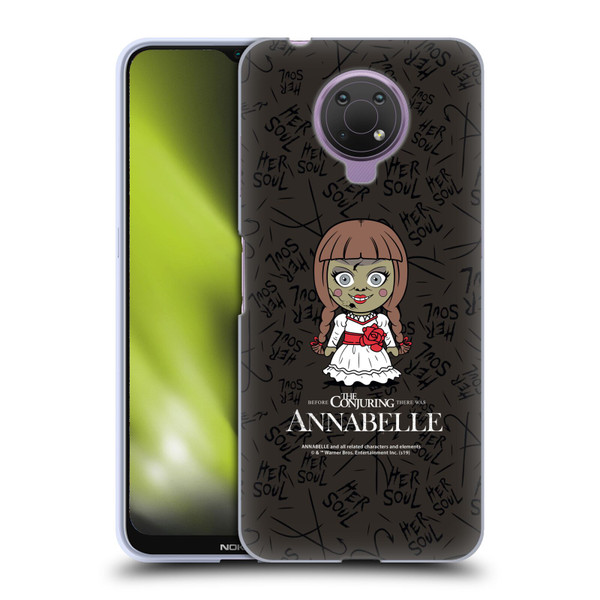 Annabelle Graphics Character Art Soft Gel Case for Nokia G10
