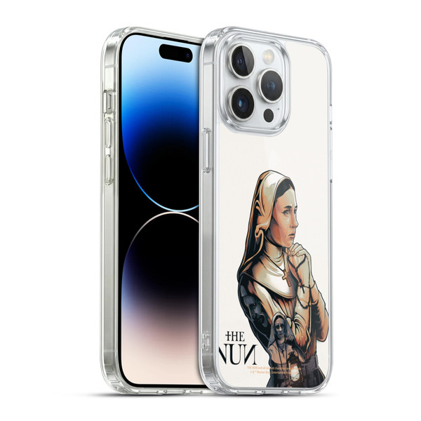 The Nun Valak Graphics Pray 2 Soft Gel Case for Apple iPhone 14 Pro Max & MagSafe