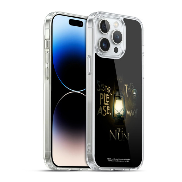 The Nun Valak Graphics This Way Soft Gel Case for Apple iPhone 14 Pro Max & MagSafe