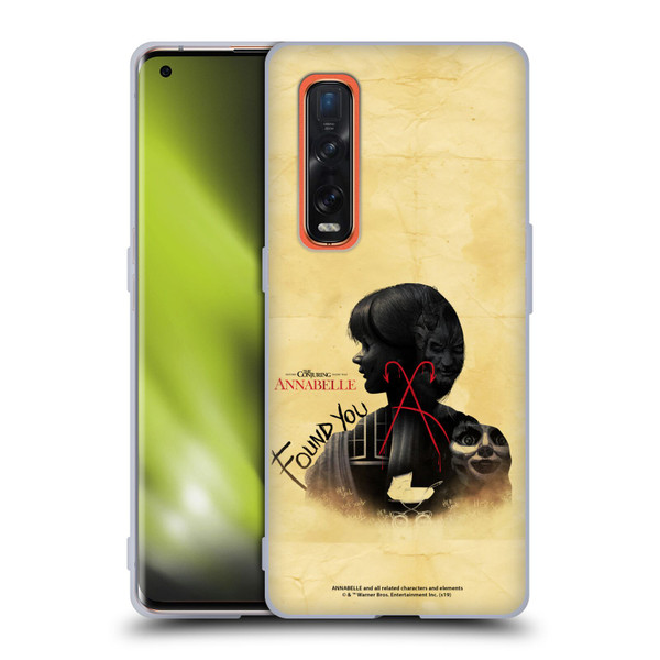 Annabelle Graphics Double Exposure Soft Gel Case for OPPO Find X2 Pro 5G