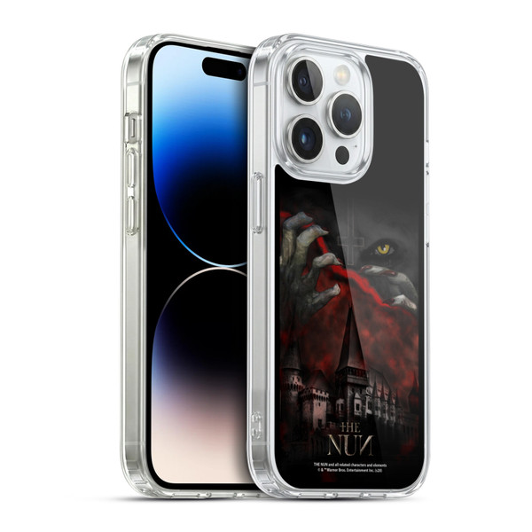 The Nun Valak Graphics Monastery Soft Gel Case for Apple iPhone 14 Pro & MagSafe