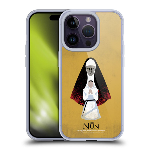 The Nun Valak Graphics Pray Soft Gel Case for Apple iPhone 14 Pro