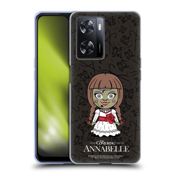 Annabelle Graphics Character Art Soft Gel Case for OPPO A57s