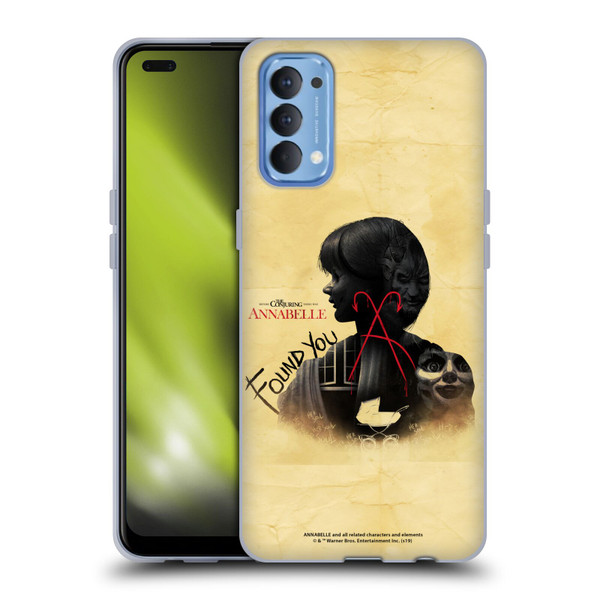 Annabelle Graphics Double Exposure Soft Gel Case for OPPO Reno 4 5G