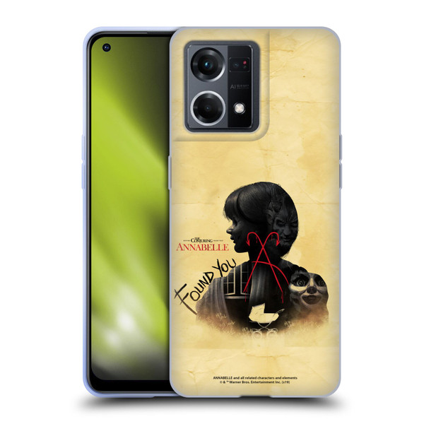 Annabelle Graphics Double Exposure Soft Gel Case for OPPO Reno8 4G
