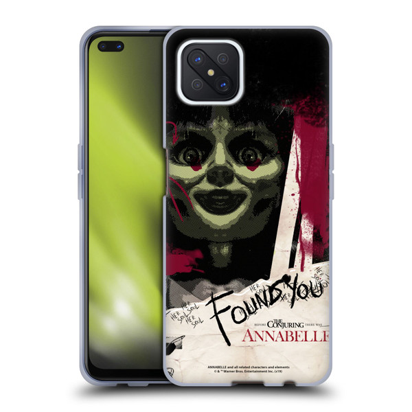 Annabelle Graphics Found You Soft Gel Case for OPPO Reno4 Z 5G