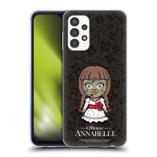 Annabelle Graphics Character Art Soft Gel Case for Samsung Galaxy A13 (2022)