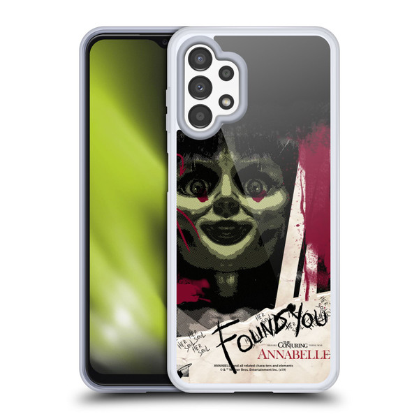 Annabelle Graphics Found You Soft Gel Case for Samsung Galaxy A13 (2022)