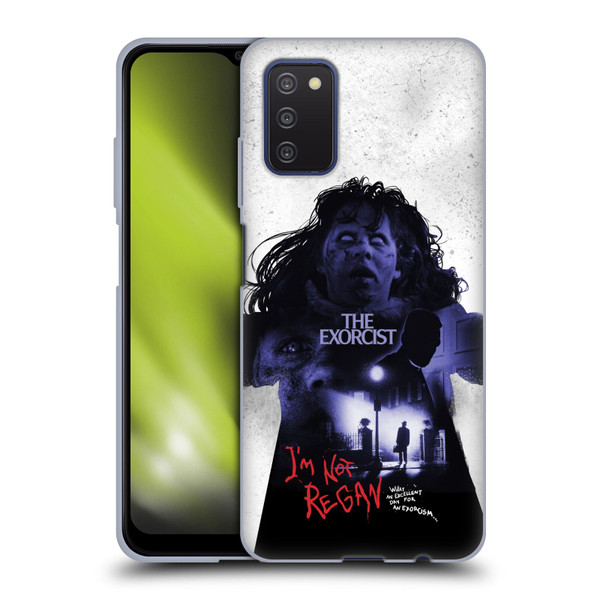 The Exorcist Graphics Poster 2 Soft Gel Case for Samsung Galaxy A03s (2021)