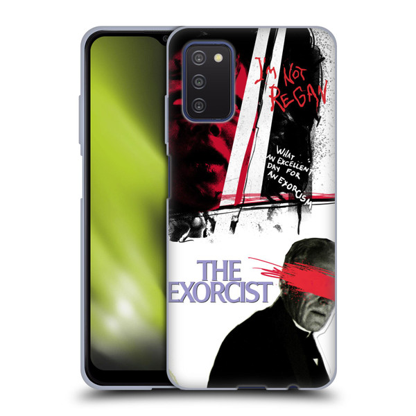The Exorcist Graphics Regan Soft Gel Case for Samsung Galaxy A03s (2021)