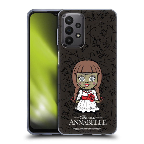Annabelle Graphics Character Art Soft Gel Case for Samsung Galaxy A23 / 5G (2022)