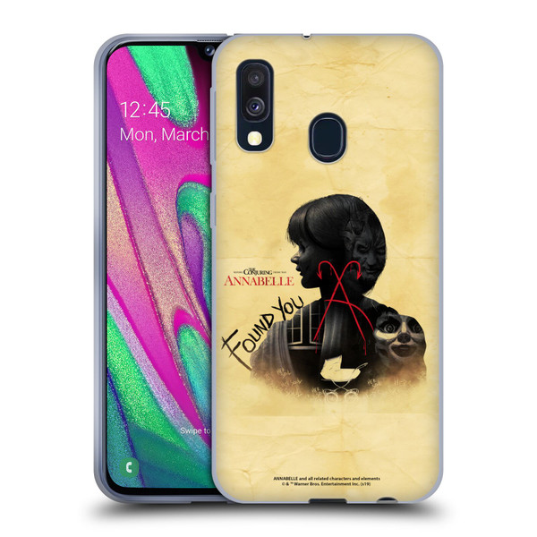Annabelle Graphics Double Exposure Soft Gel Case for Samsung Galaxy A40 (2019)