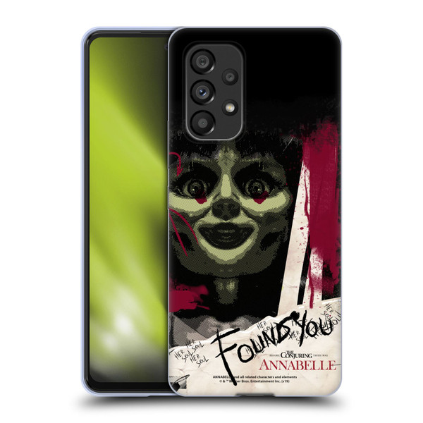 Annabelle Graphics Found You Soft Gel Case for Samsung Galaxy A53 5G (2022)