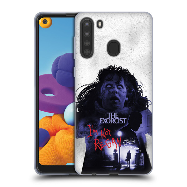 The Exorcist Graphics Poster 2 Soft Gel Case for Samsung Galaxy A21 (2020)
