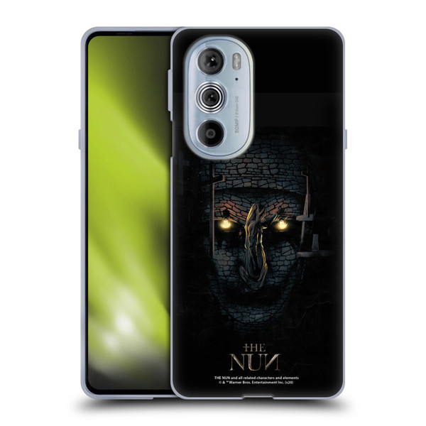 The Nun Valak Graphics Double Exposure Soft Gel Case for Motorola Edge X30